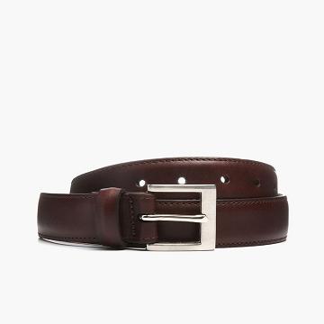 Thursday Classic Leather Rugged & Resilient Men's Belts Coffee | AU301BEX