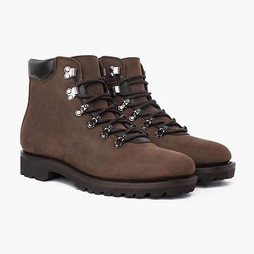 Thursday Commander Leather Rugged & Resilient Men's Boots Brown | AU390DFM37