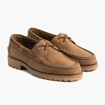 Thursday Handsewn Leather Classic Men's Loafers Brown | AU336GSO
