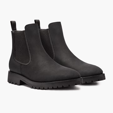 Thursday Legend Leather Men's Boots Black | AU390DFM20
