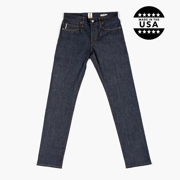 Thursday Pen Slim Fit Cotton Men's Jeans Blue | AU327BEX