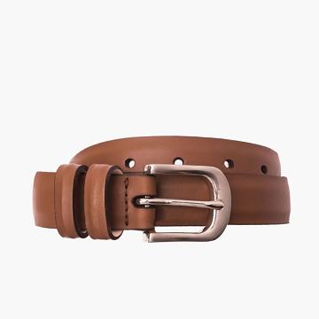 Thursday Refined Leather Men's Belts Brown | AU289PJJ