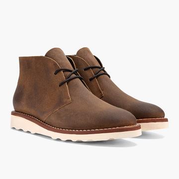 Thursday Scout Suede Nubuck Rugged & Resilient Men's Boots Brown | AU384LIS