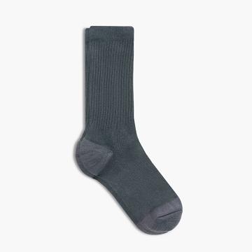 Thursday Sodello Classic Crew Cotton Women's Socks Grey | AU11WNB