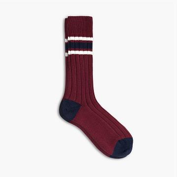 Thursday Sodello Legacy Cotton Men's Socks Red | AU260DFM