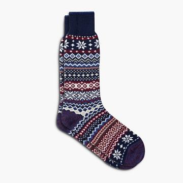 Thursday Sodello Norwegian Cotton Admiral Men's Socks Multicolor | AU251CTV
