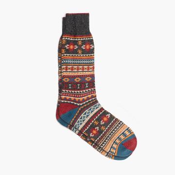 Thursday Sodello Southern Sun Cotton Fumes Men's Socks Orange / Multicolor | AU249BEX