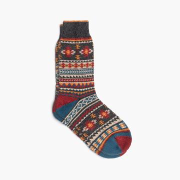 Thursday Sodello Southern Sun Cotton Multicolor Women's Socks Orange / Multicolor | AU102GSO
