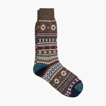 Thursday Sodello Southern Sun Cotton Musk Men's Socks Orange / Multicolor | AU248NWY